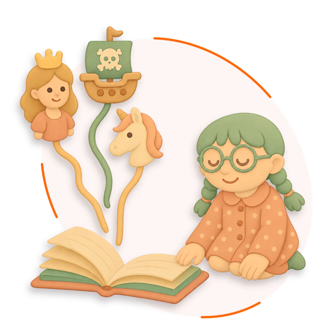 Storia unica e personalizzata su misura per il tuo libro per bambini
